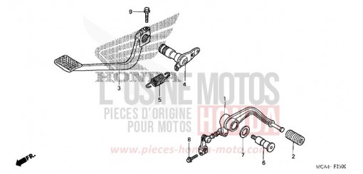 PEDALE GL1800A5 de 2005